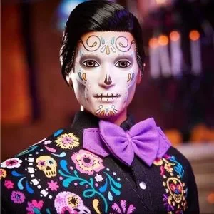 The Dead Creepy Ken Doll Barbie Toys Dia De Los Muertos Barbie And